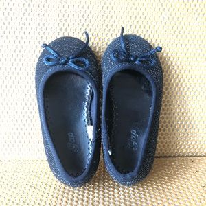 Baby GAP Girl Glitter Ballet Flats toddler | Sz: 5